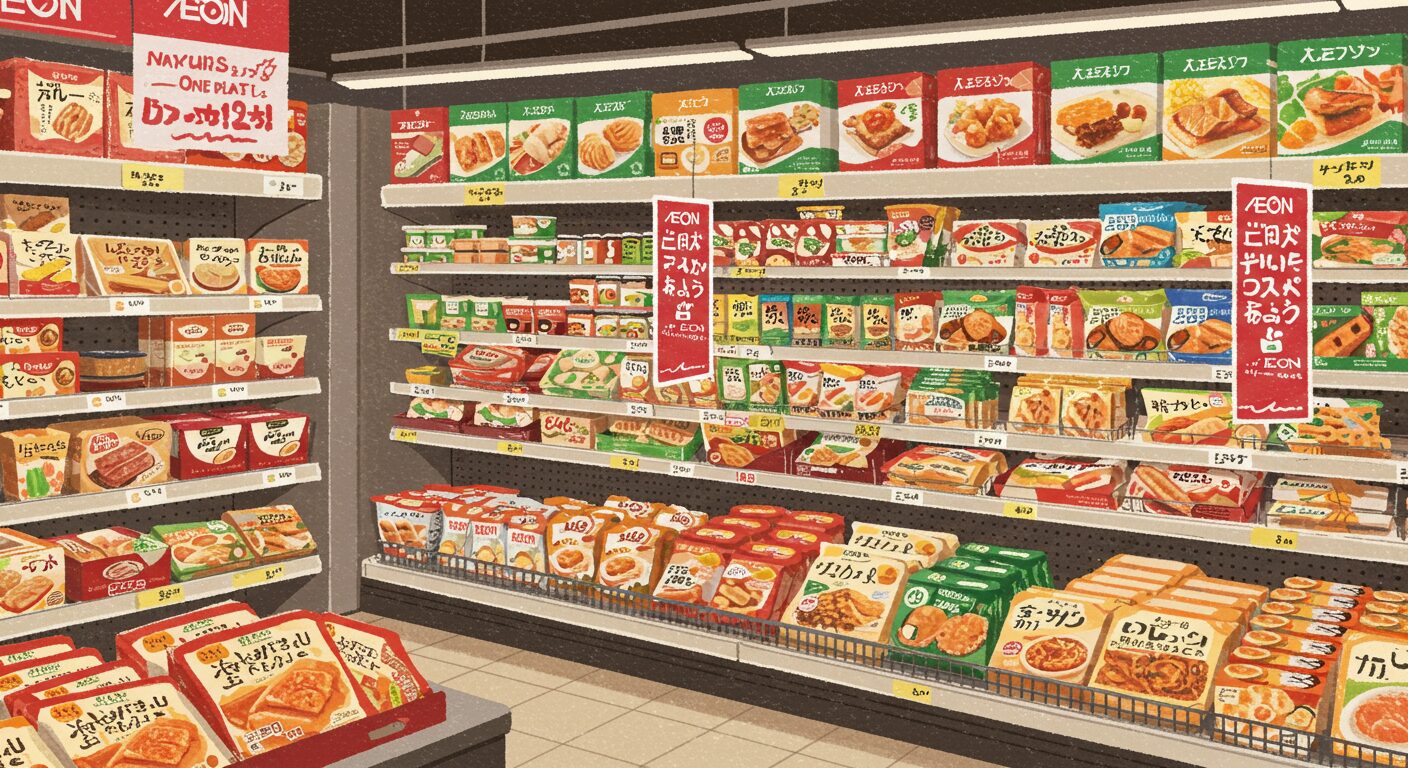 イオンの冷凍食品ワンプレートの種類をどこで買える?