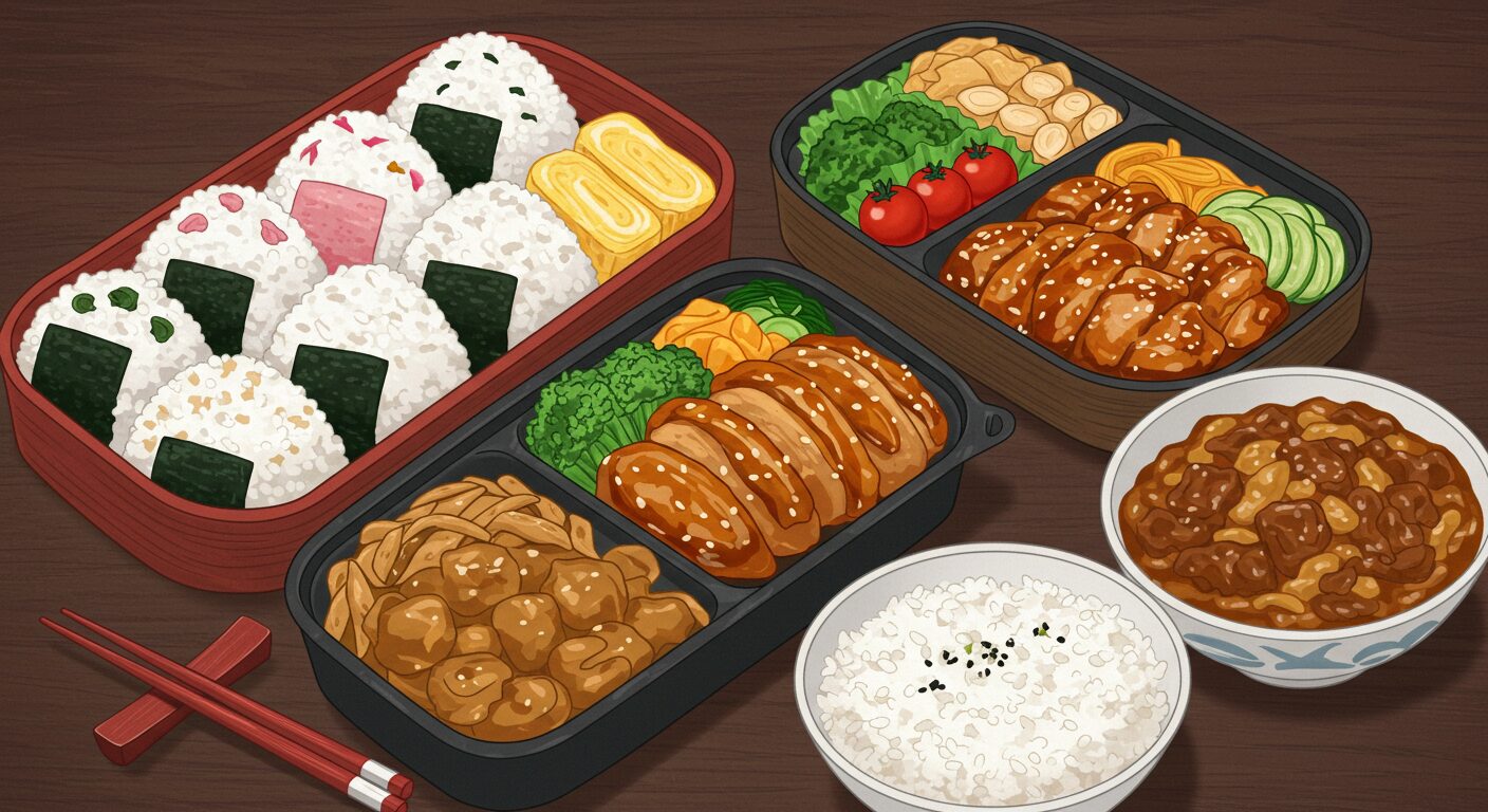 デパ地下のお弁当:阪急うめだ本店の豊富なラインナップ