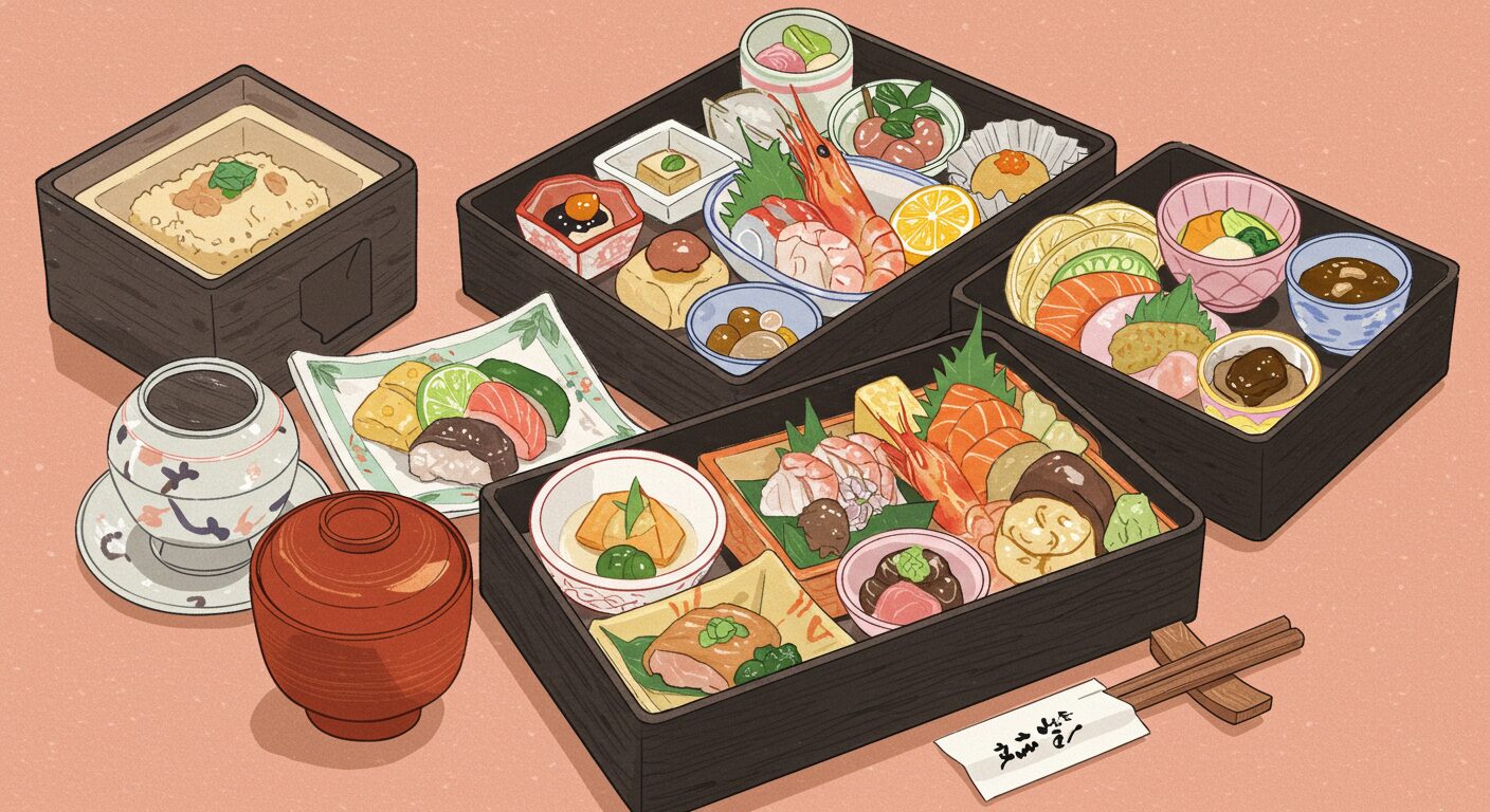 京都の懐石弁当配達:本格的な京料理を自宅で堪能