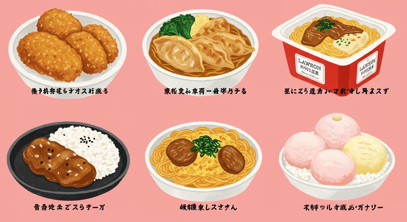 ローソンの冷凍食品ランキング2025:人気の秘密とトレンド