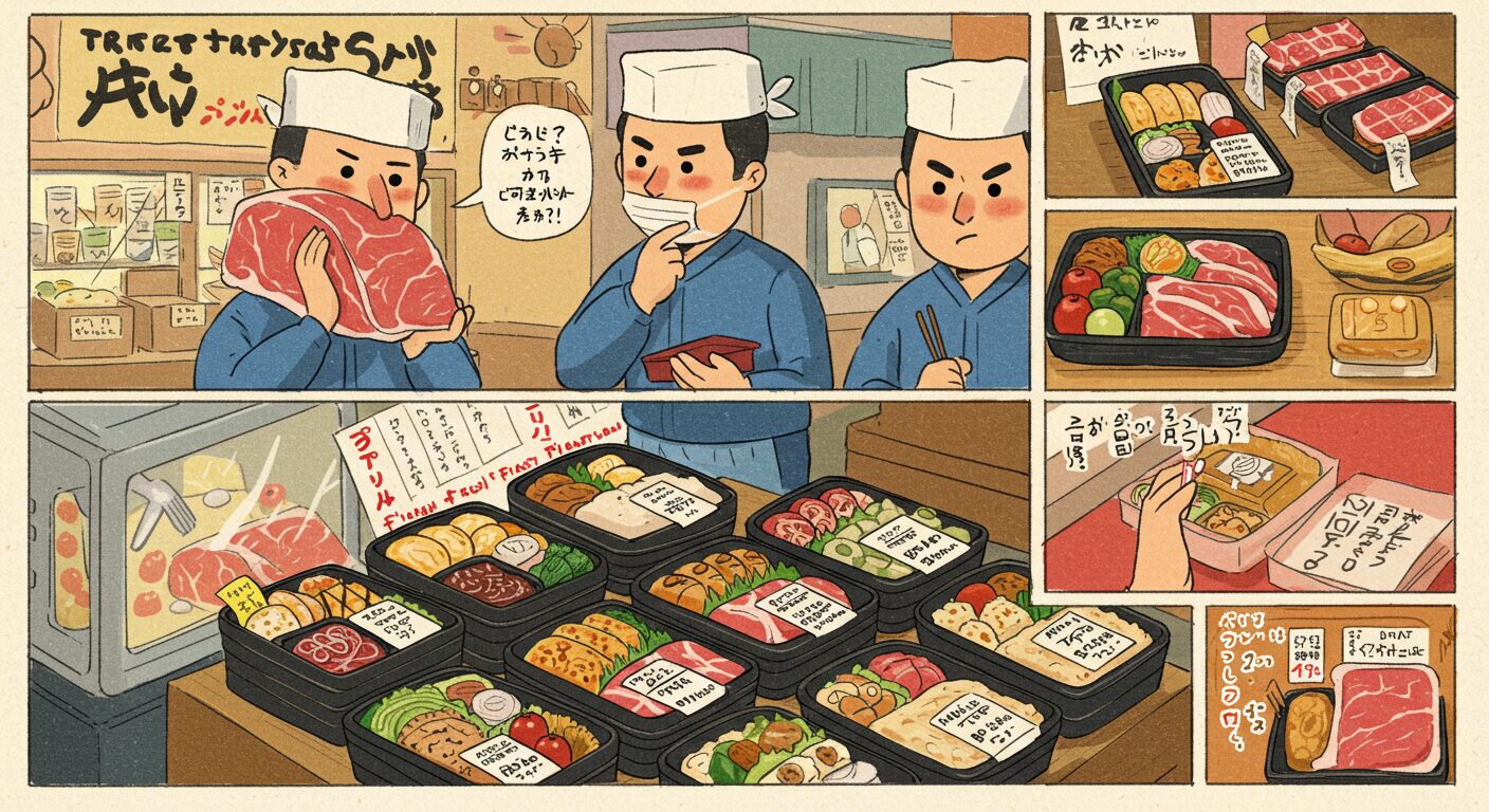 店舗ごとの弁当メニューと価格の違い