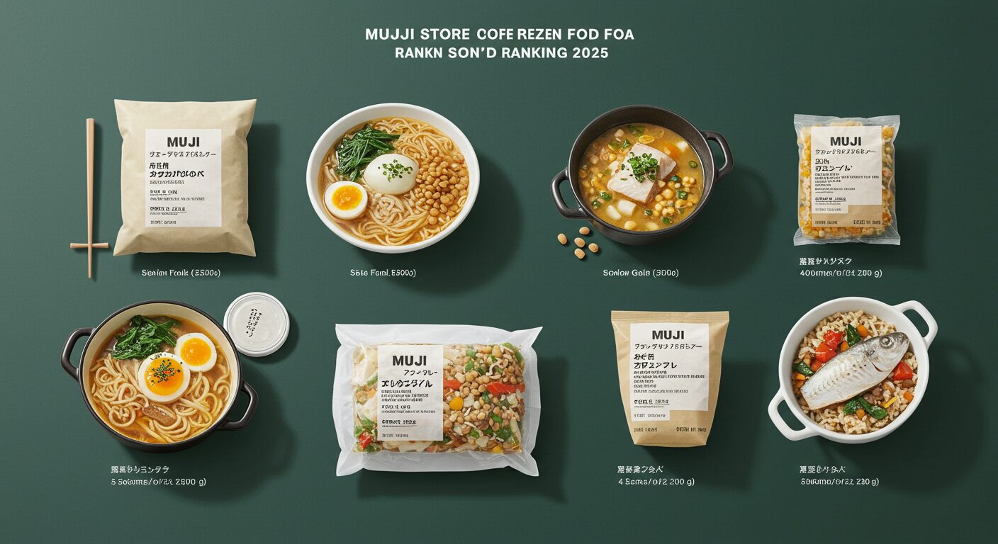 無印良品の冷凍食品ランキング2025!人気の美味しいアイテムを徹底解説