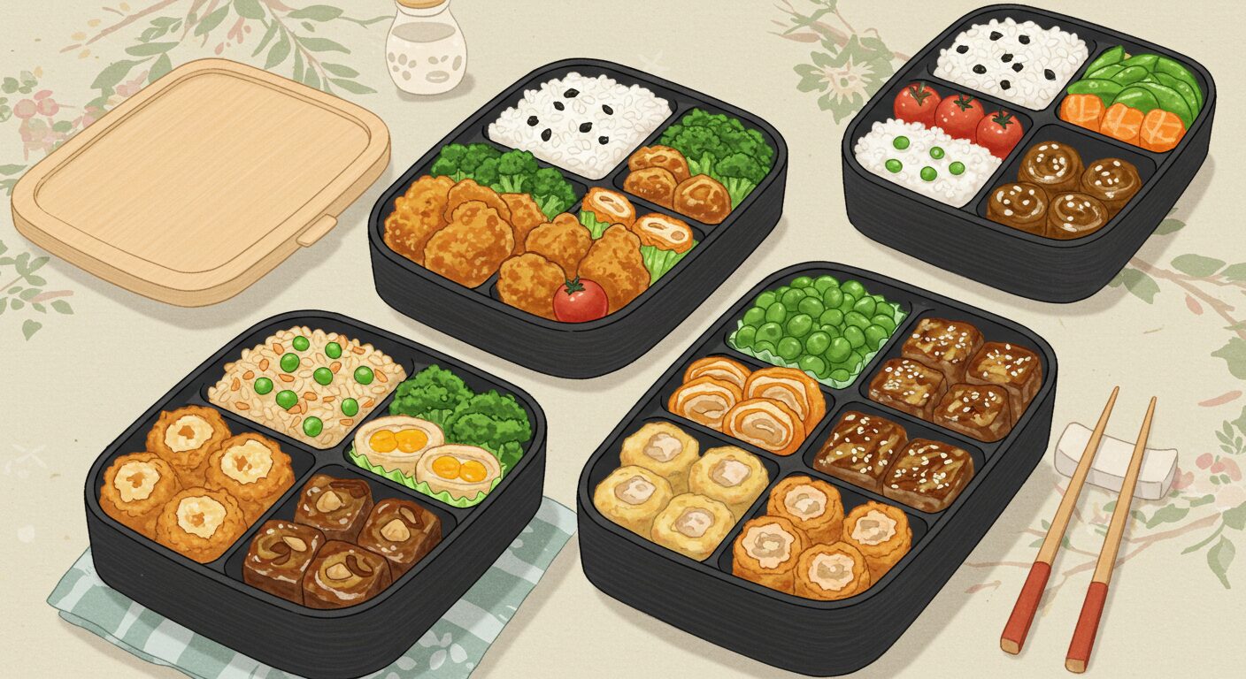 忙しい朝に助かる!時短で作るお弁当のコツ