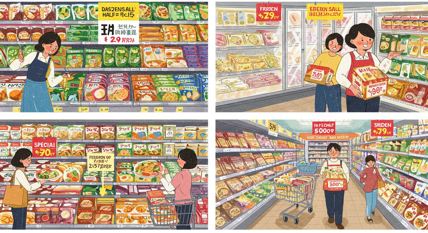 イオンの10%オフキャンペーンで冷凍食品をお得にゲット