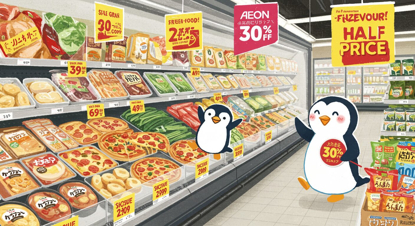 イオンで冷凍食品が半額になる日はいつ?お得な買い物のコツ