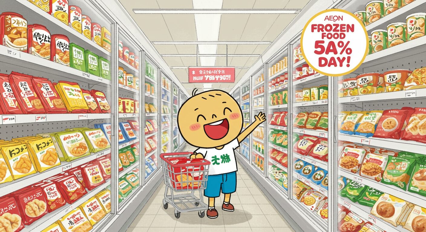 イオン感謝デーは何日?冷凍食品とのお得な関係