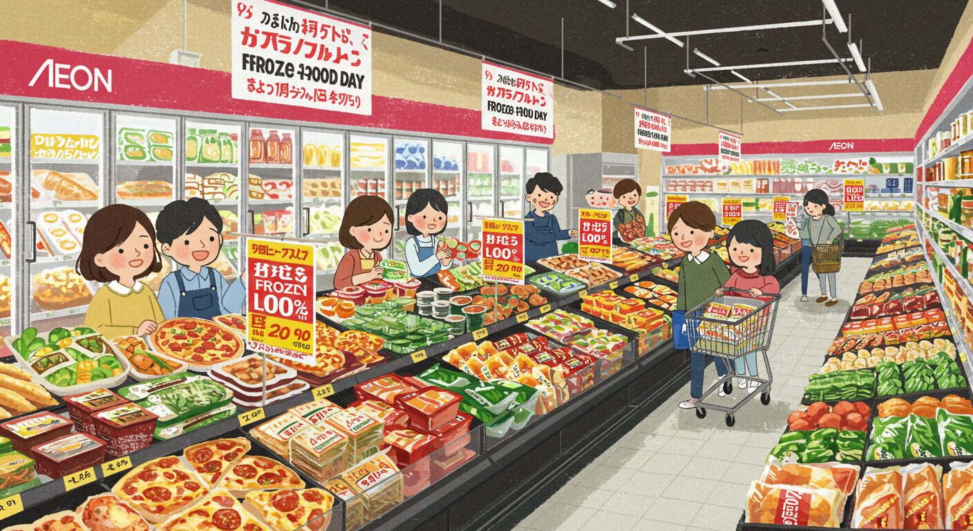 イオンの冷凍食品セールはどの曜日?店舗ごとの違い