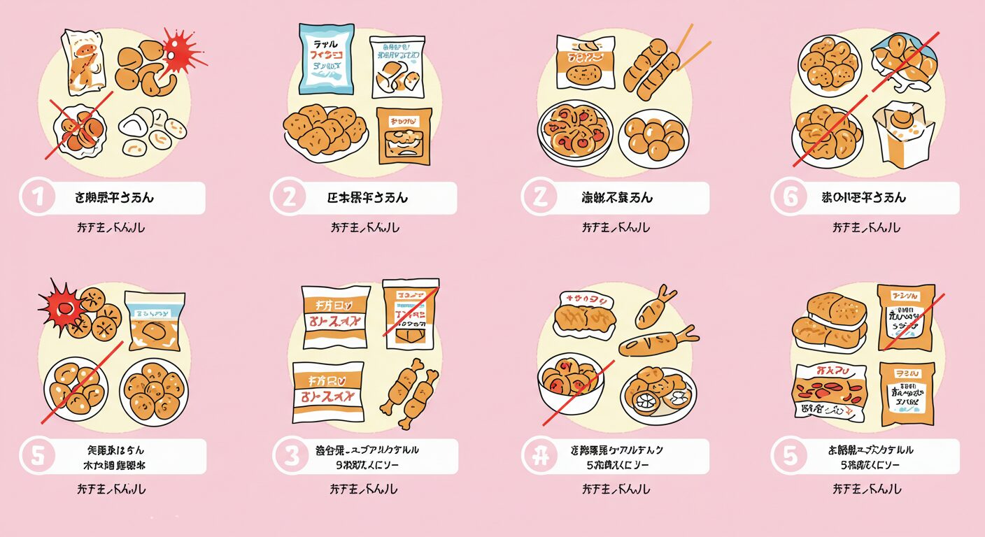 冷凍食品ばかり食べるとどうなる?