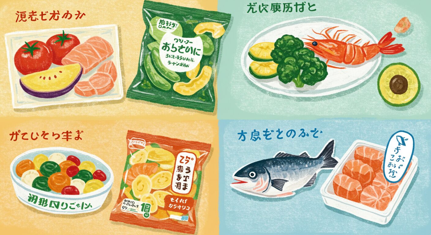 体にいい冷凍食品とは?食べてもいいポイント