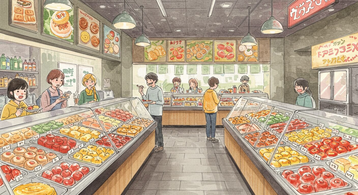 2025年の冷凍食品食べ放題トレンド:東京の最新動向