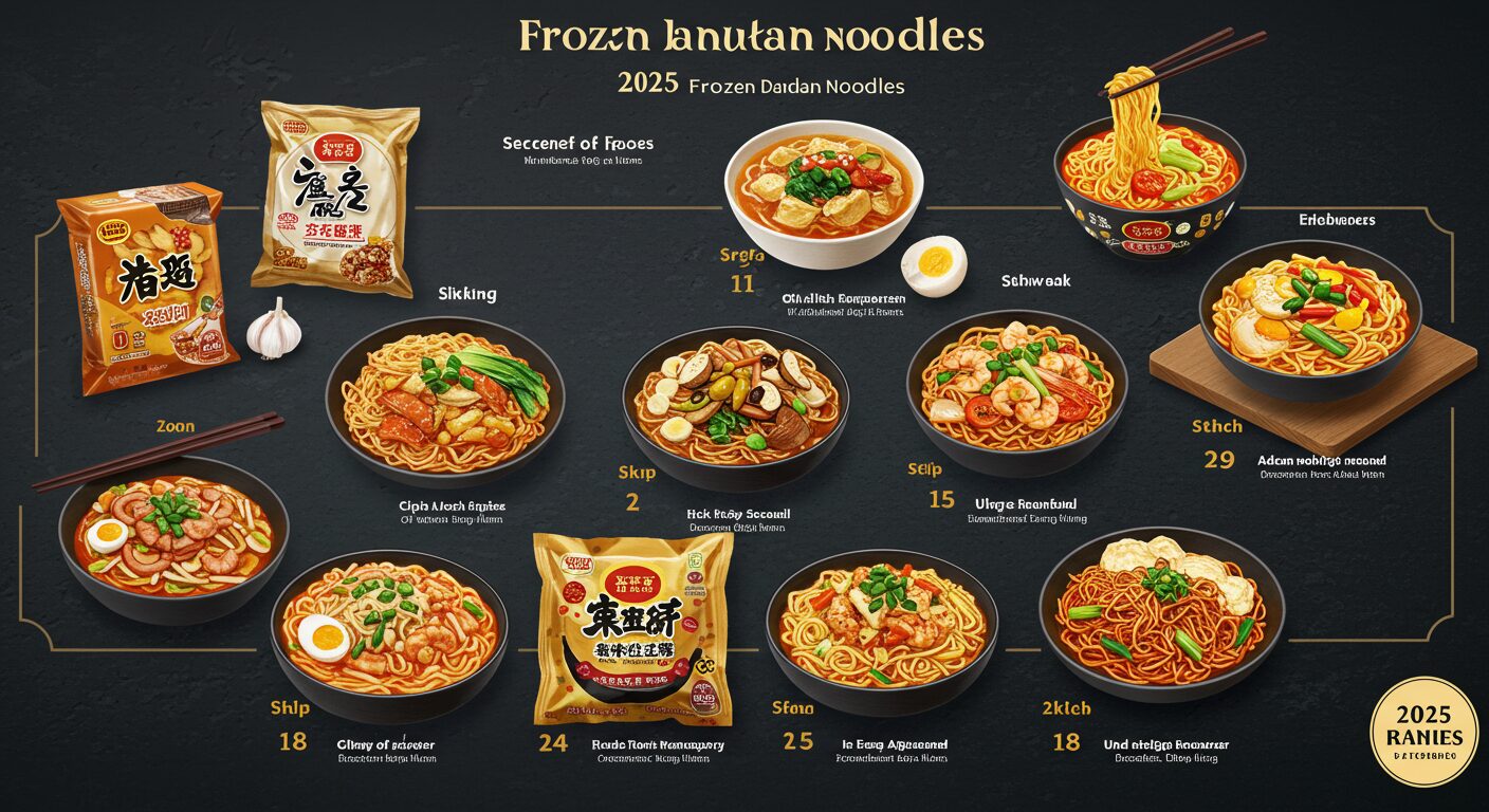 人気の冷凍食品担々麺:売れ筋トップ商品をチェック