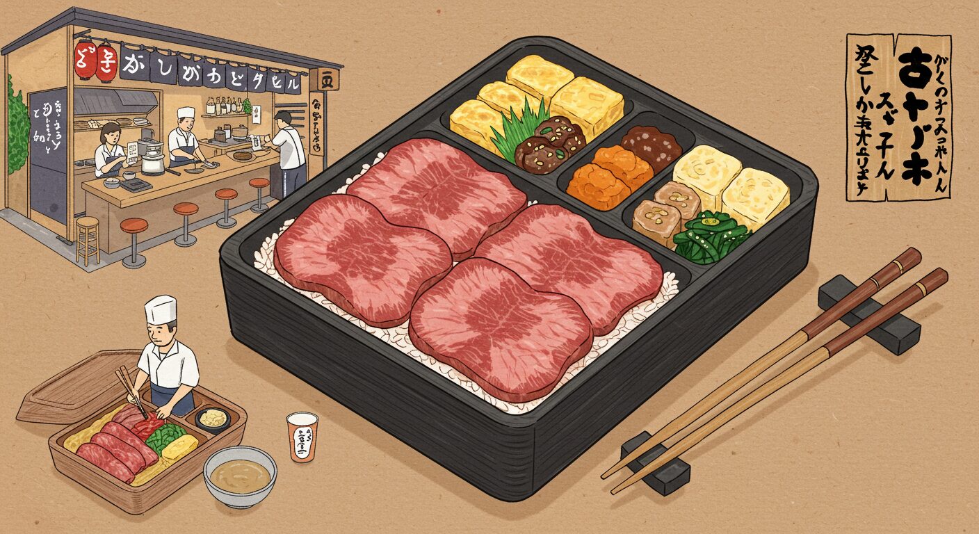 持ち帰りで楽しむ牛タン弁当の特徴