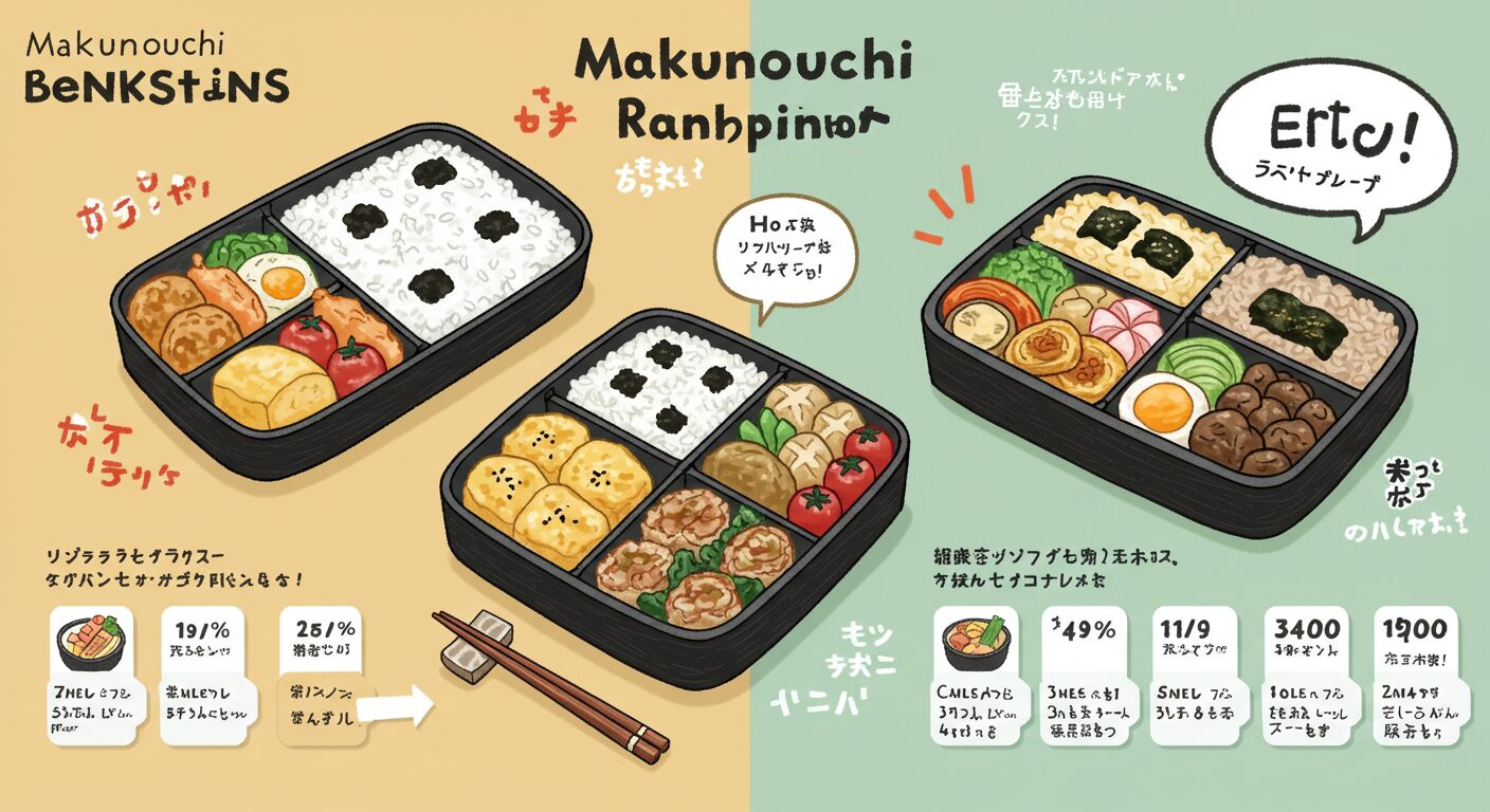 セブンイレブンの幕の内弁当と1,000円前後の高品質弁当のまとめ