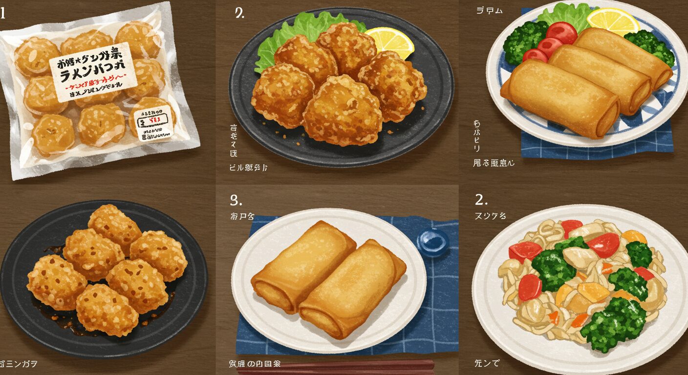 チンするだけで完成!手軽な冷凍おかず