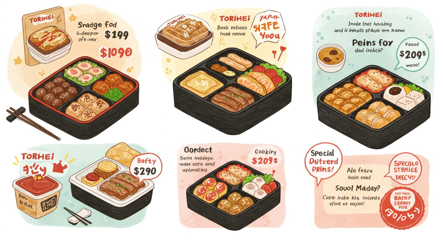 梅弁当:シンプルながら満足度の高い選択肢