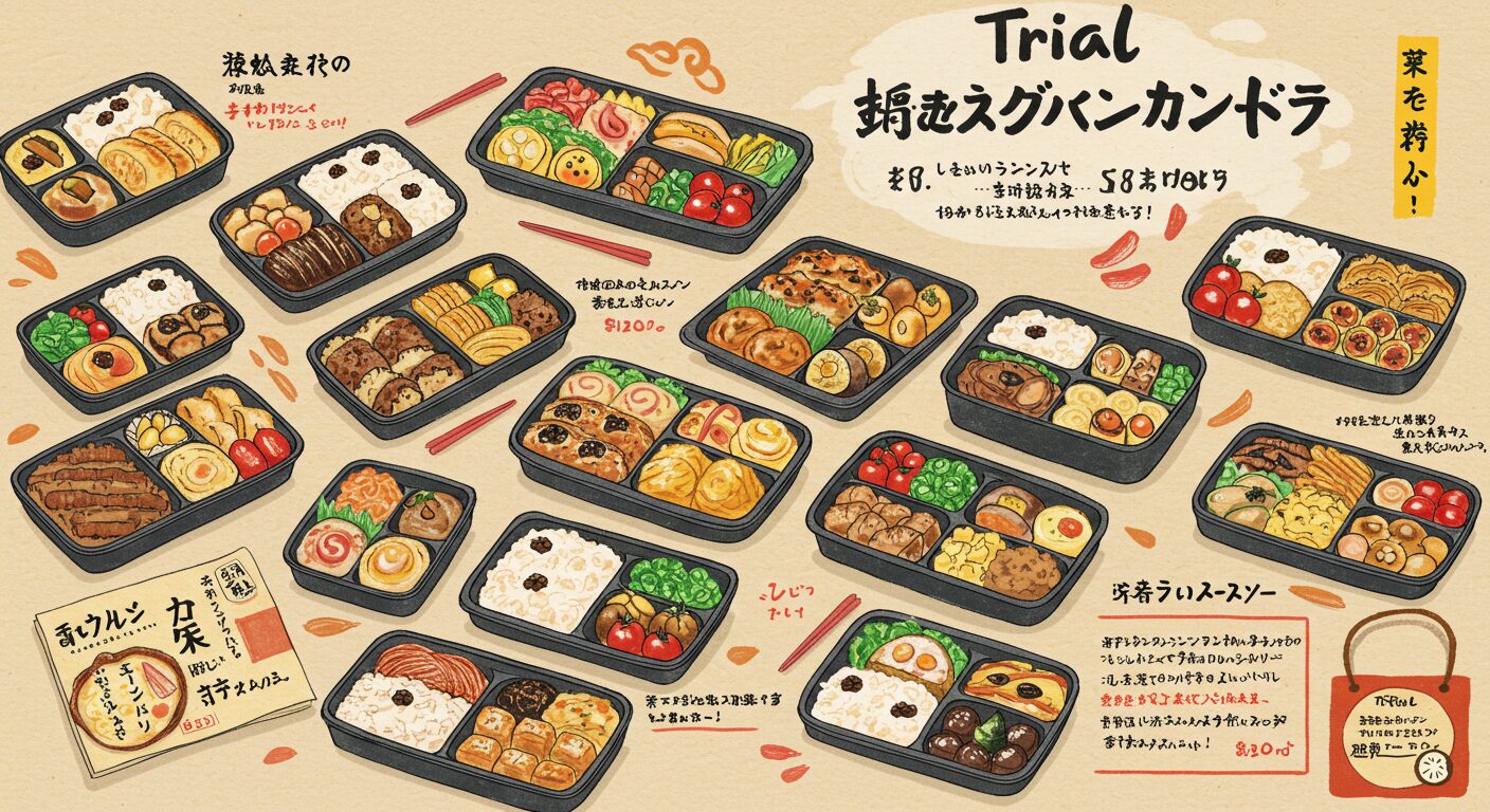 トライアルの唐揚げ弁当:ボリュームと味のバランス
