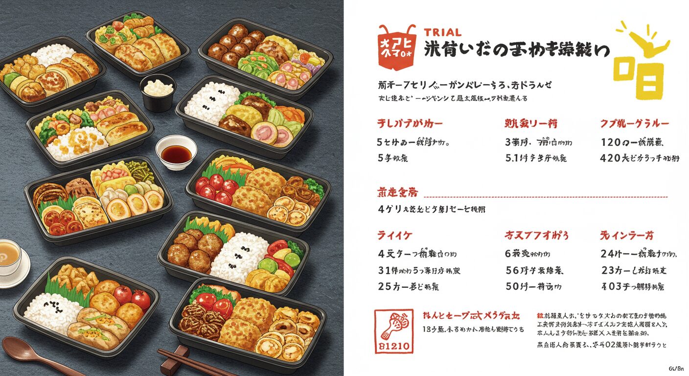 トライアルの惣菜の評価:美味しい?改善点は?