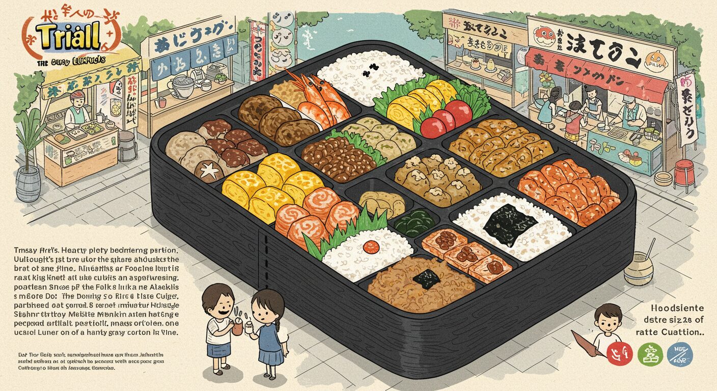 メガトラ盛りの衝撃!トライアルの看板デカ盛り弁当