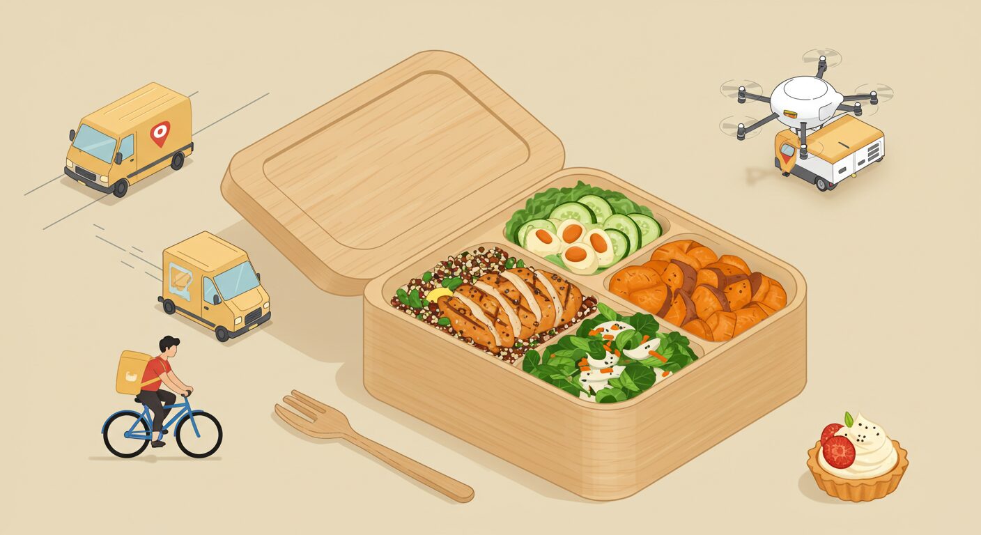 二条諷詠:洗練された味わいの懐石弁当