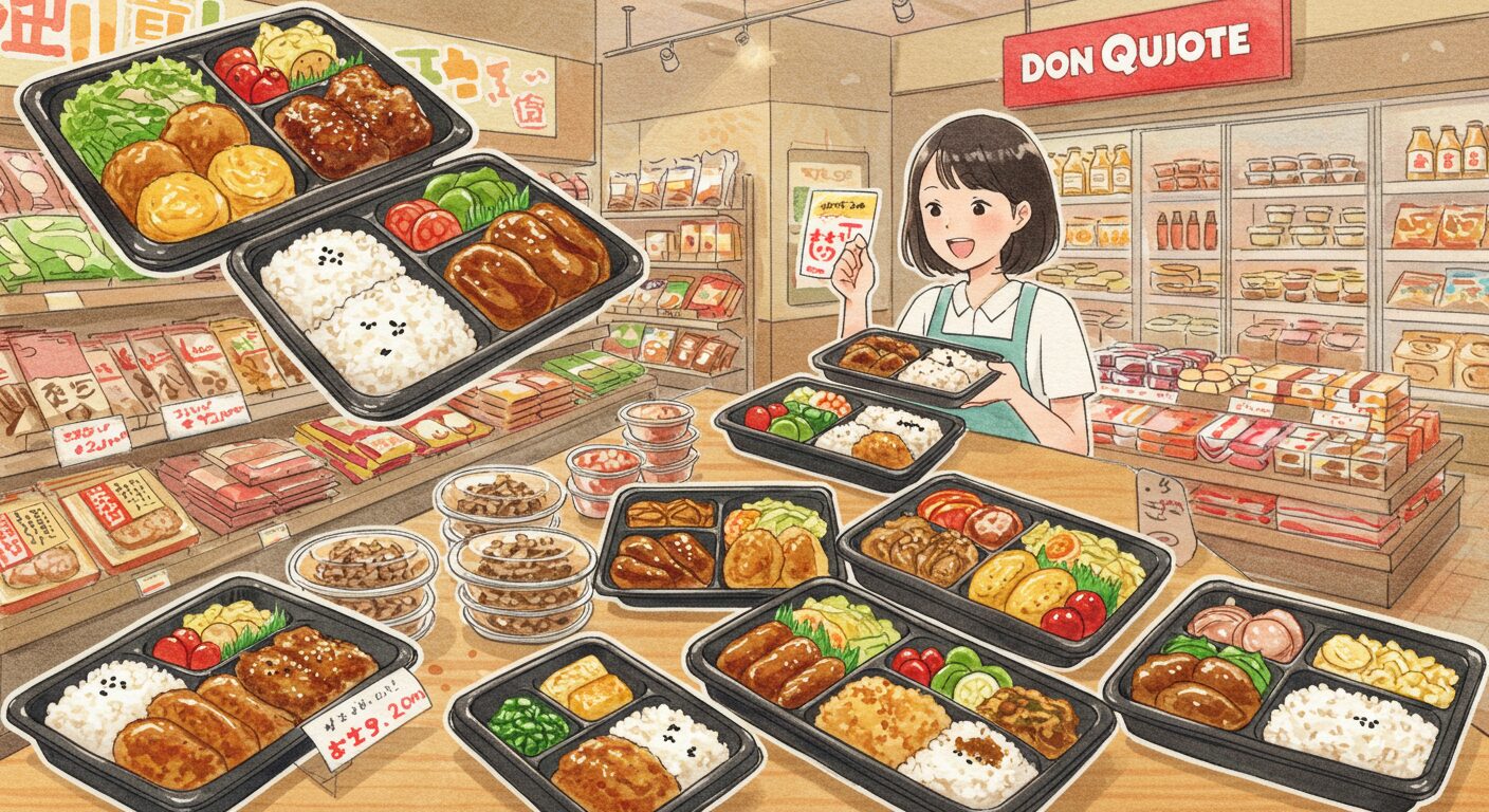 ドンキホーテの惣菜と店舗!おいしい弁当や食品が揃う場所