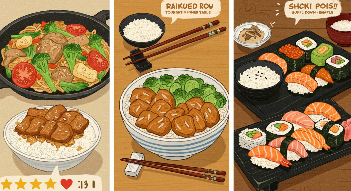 ご飯が進む!おかずランキングで食卓を彩る最強のレシピ