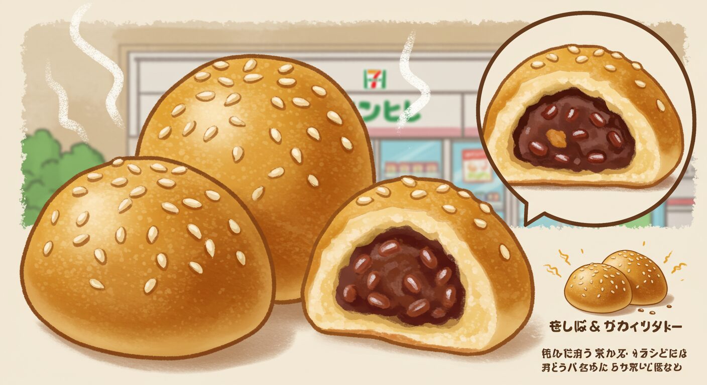 セブンイレブンで冷凍ごま団子が売っている場所と探し方