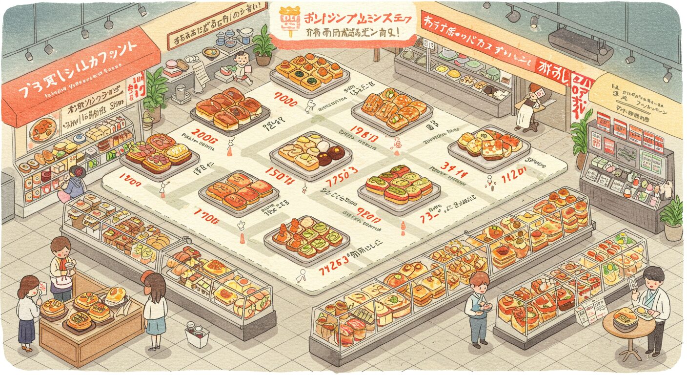 スイーツも必見!デパ地下の人気スイーツランキング
