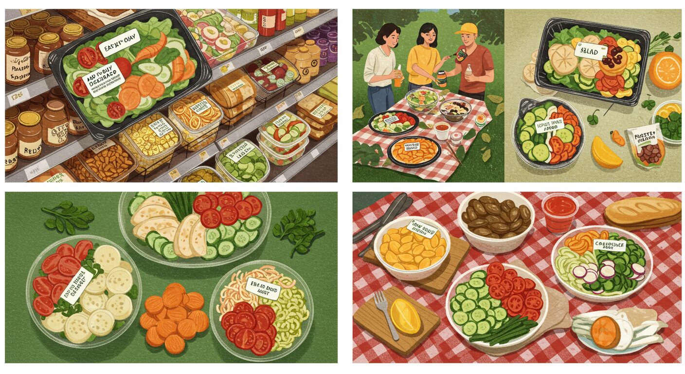 パウチタイプの常温おかず:全国スーパーのトレンドと利便性
