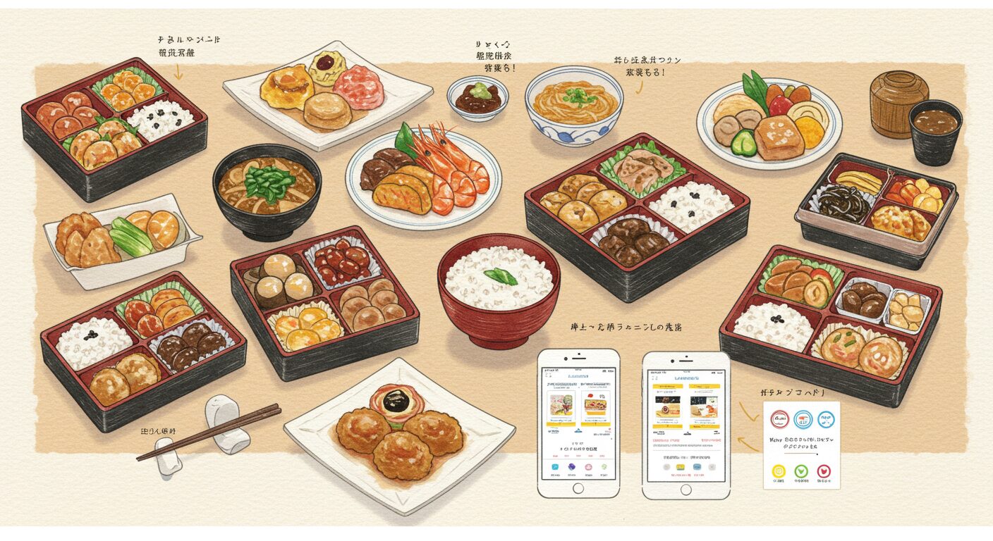 まちかど厨房の魅力:店舗で作る手作り弁当の品質