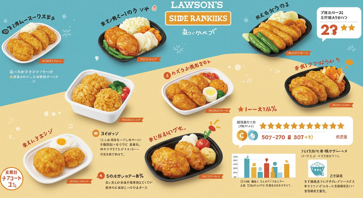2025年最新!ローソンのお惣菜ランキングで人気のおかずを徹底紹介