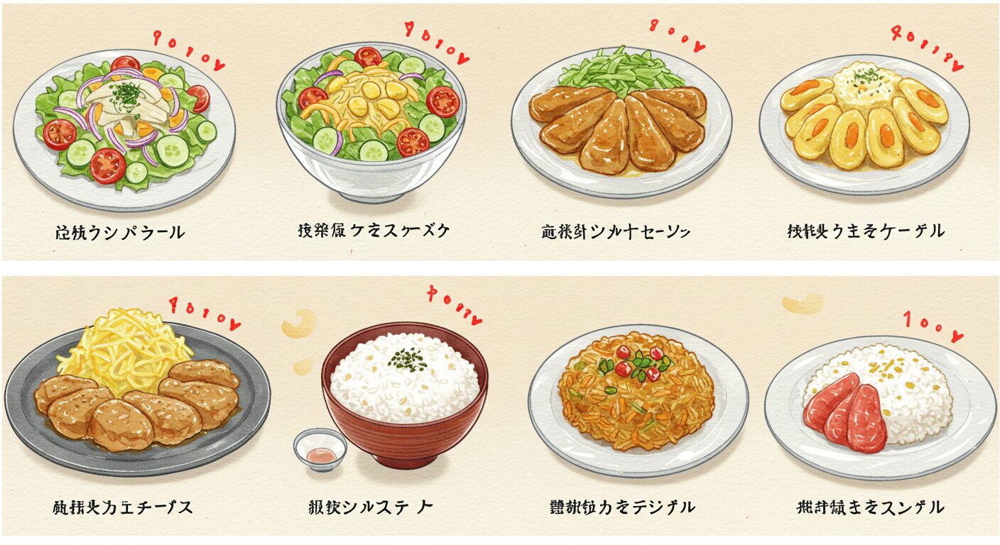 夜ご飯に最適!ローソンお惣菜ランキングのまとめ