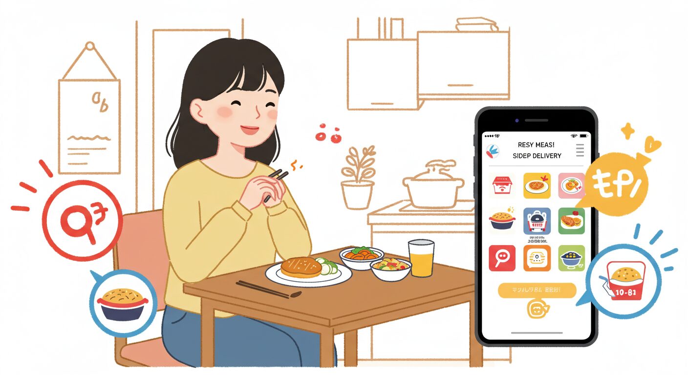 一人暮らしでも安いおかず宅配で食事を簡単に!