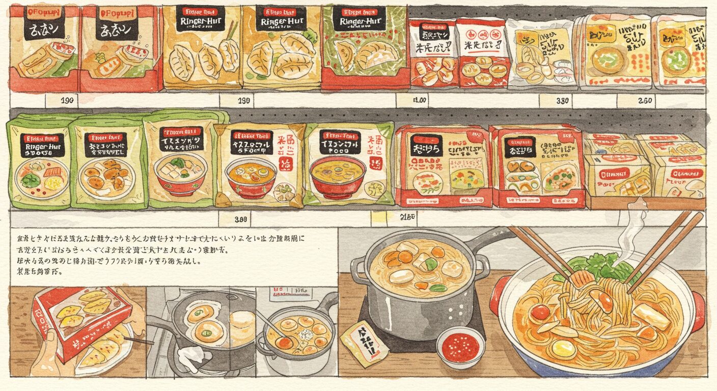ちゃんぽんと皿うどん:リンガーハットの看板メニューの冷凍版の特徴