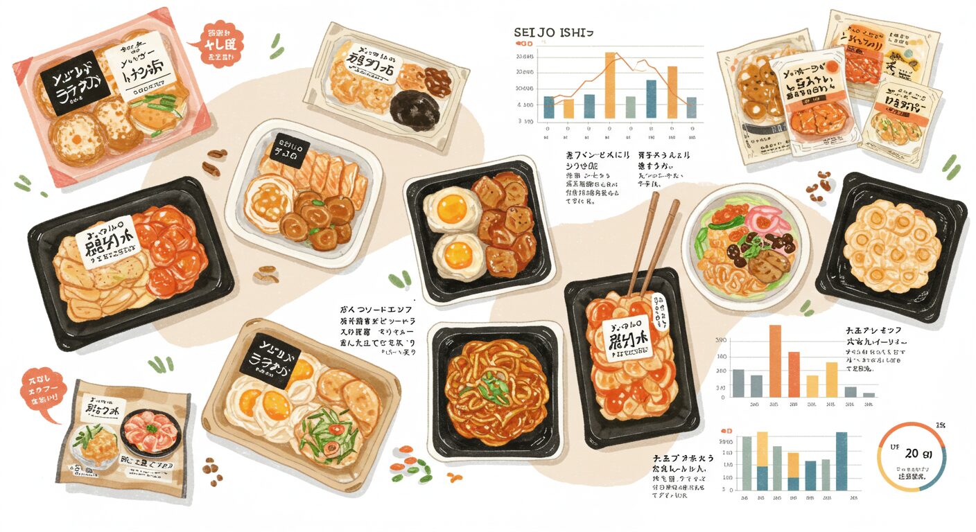 ベスト10:売上上位の惣菜を詳細に紹介