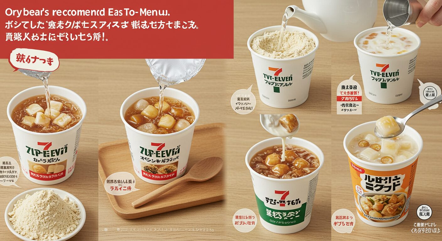 カップデリメニュー:シーン別のおすすめ商品