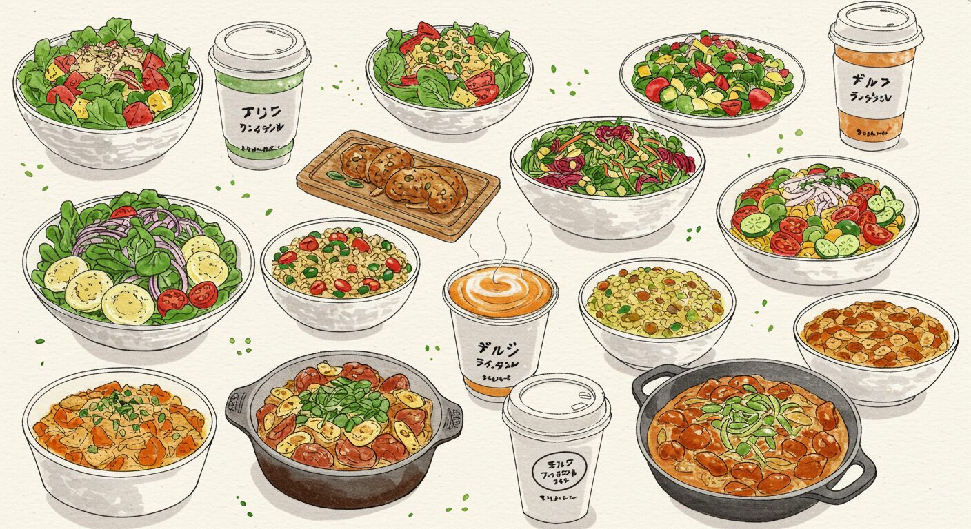 カップサラダ人気:健康志向に応える売れ筋商品