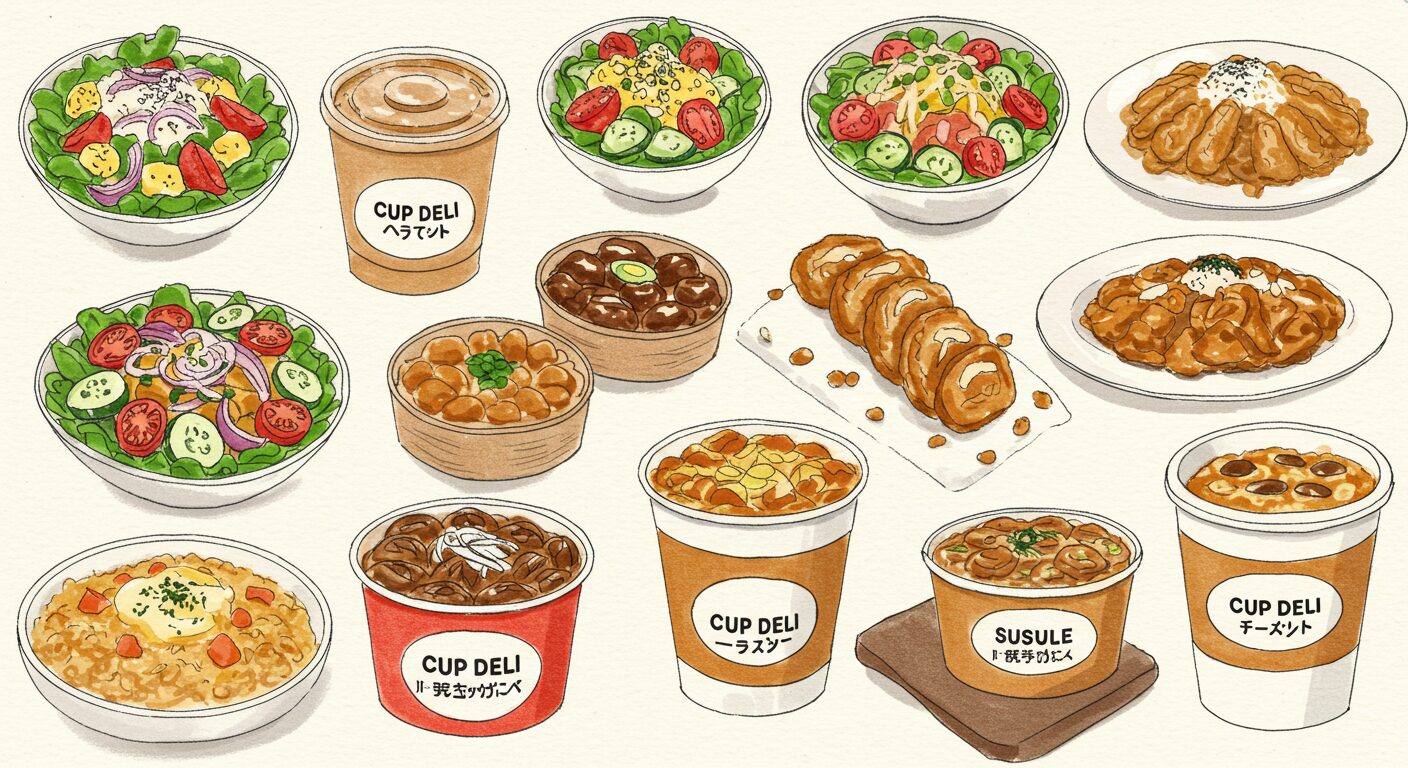 チルド惣菜:カップデリの冷蔵保存のメリットと注意点