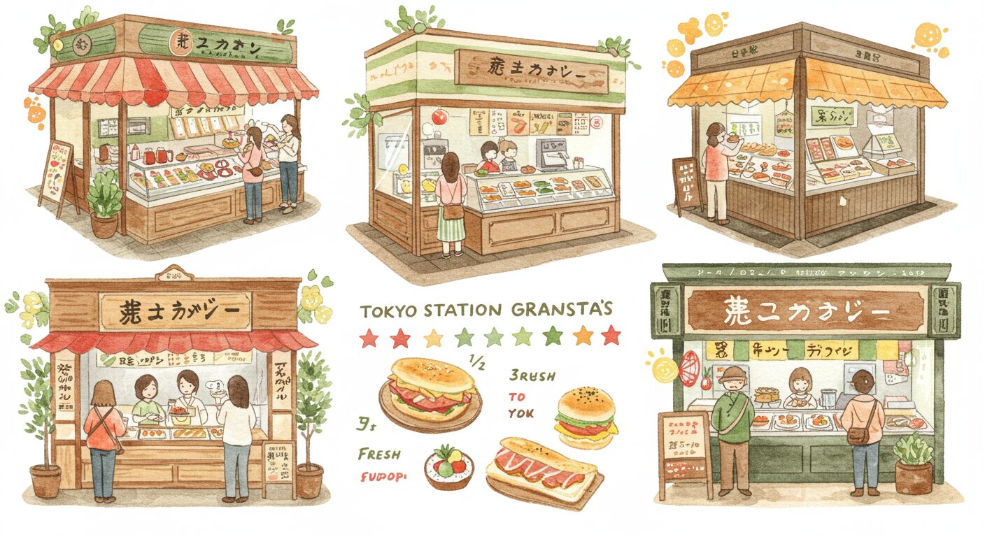 東京駅グランスタの惣菜ランキング:人気の秘密と最新トレンド