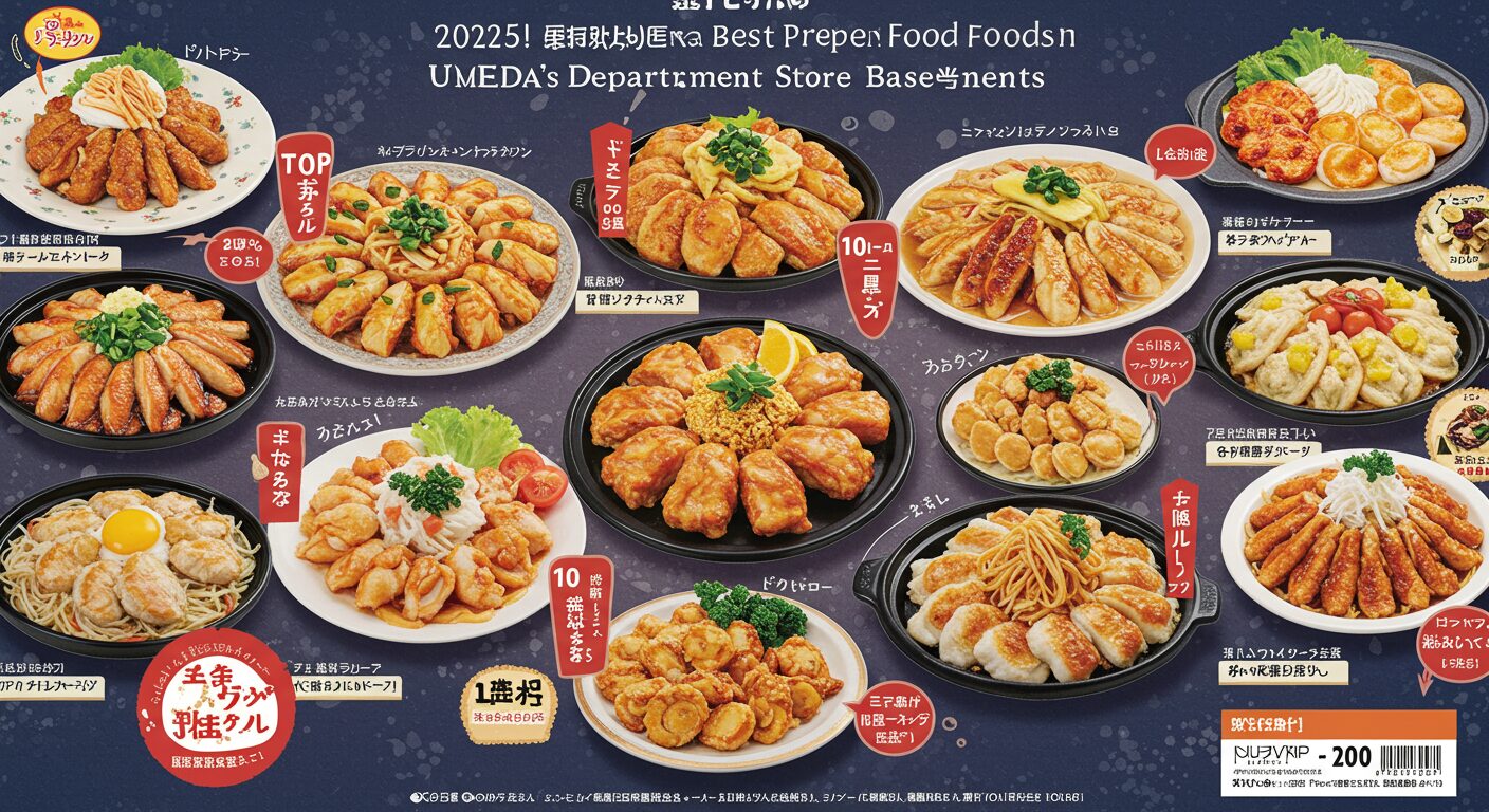 まとめ:梅田のデパ地下で絶品惣菜ランキングを楽しみ尽くす