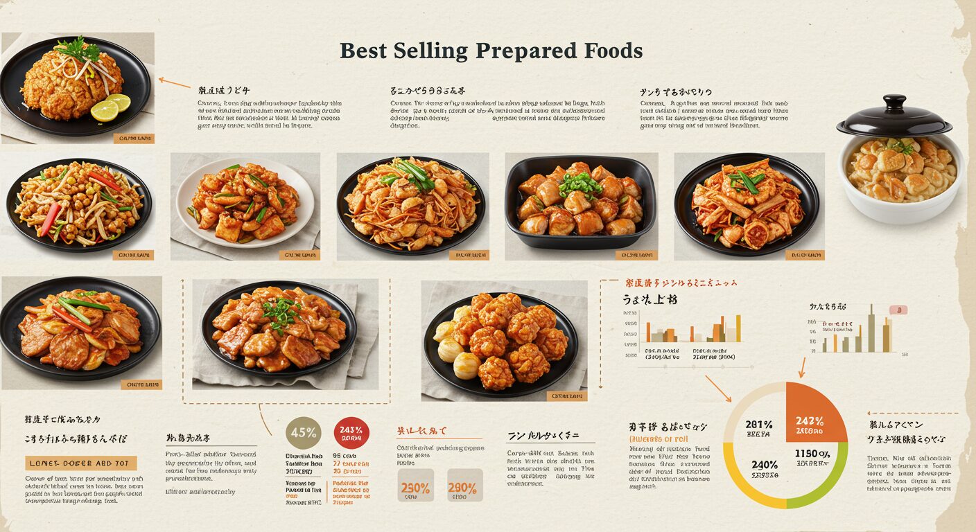 最新の惣菜ランキング:人気トップ商品をチェック