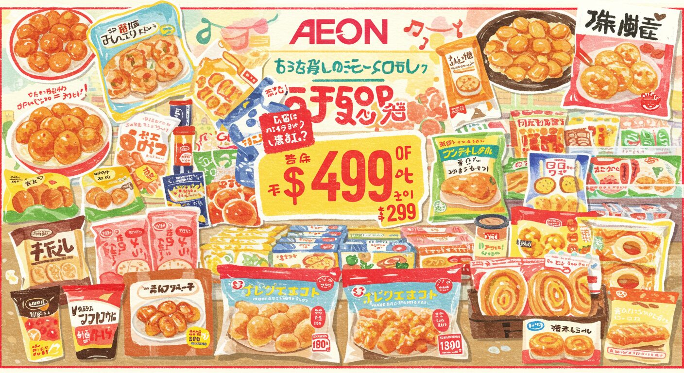 1日割引を活用して冷凍食品をさらにお買い得に