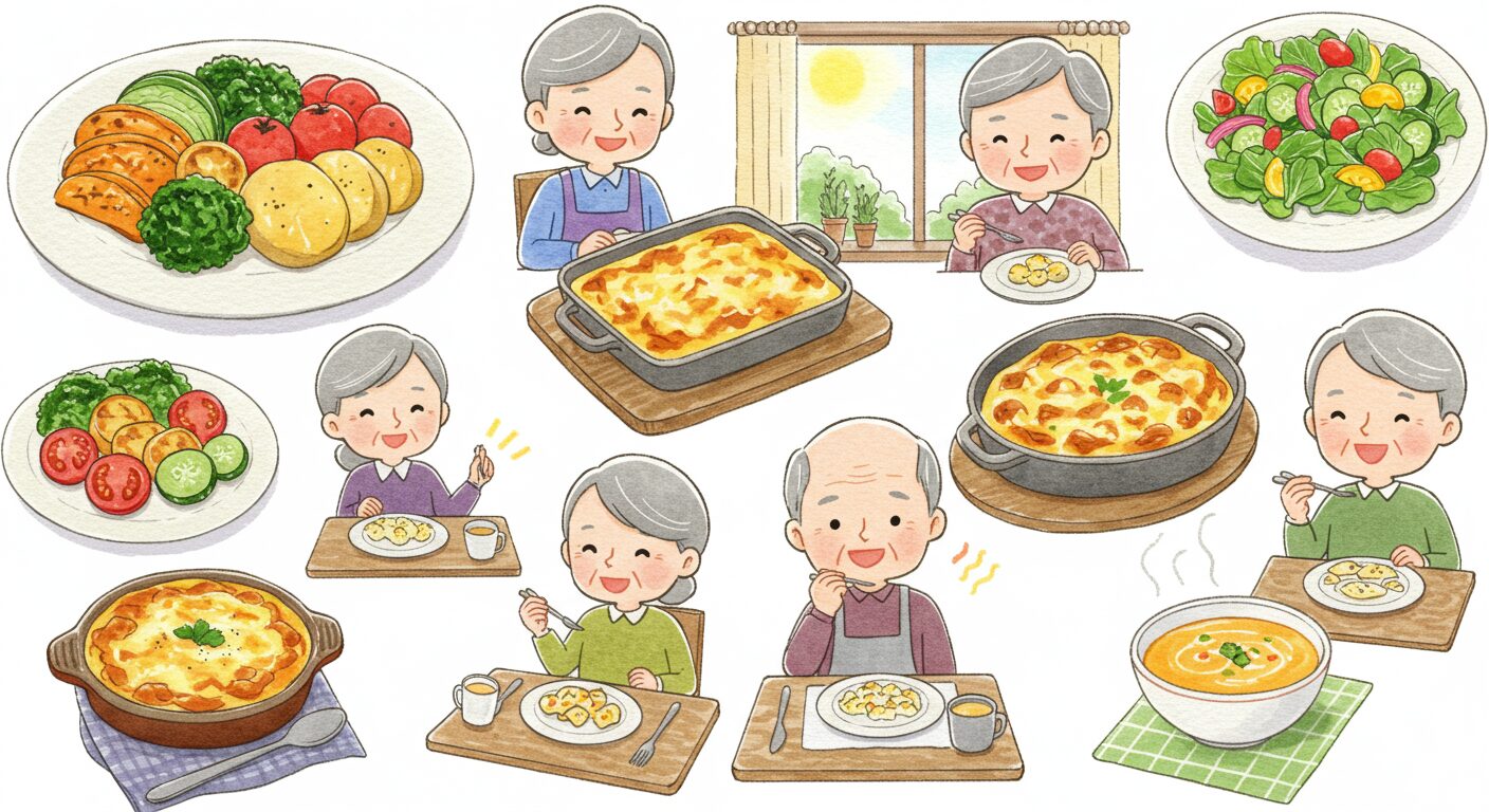 冷凍保存で長持ち!高齢者向け作り置きのテクニック