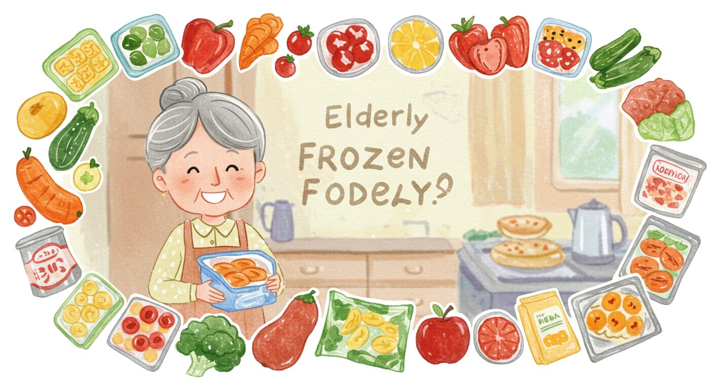 高齢者の方にぴったりの冷凍食品をおすすめ!毎日の食卓を楽しく豊かにする活用術