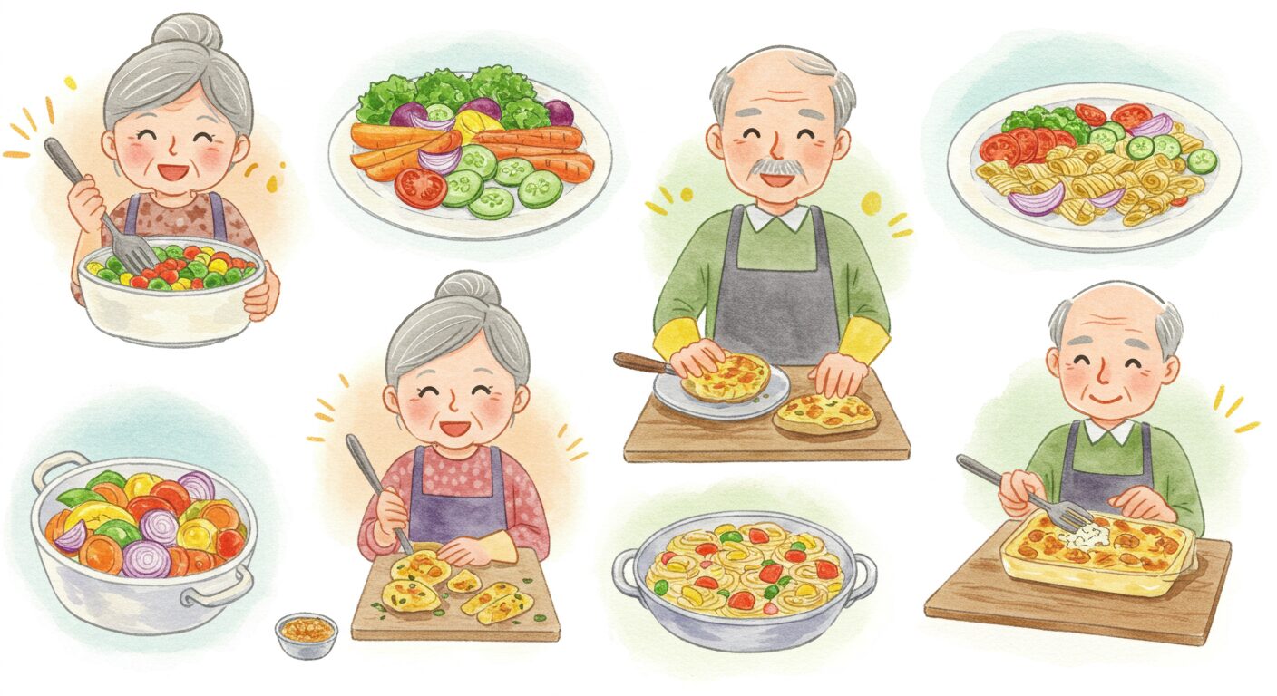 冷凍保存で時短!高齢者に最適な作り置きテクニック