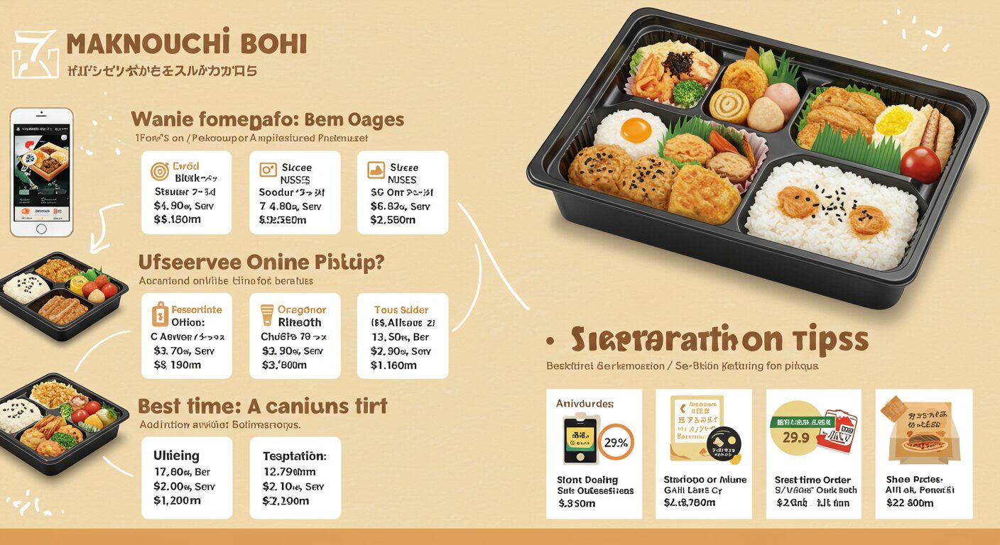 弁当(新作)のトレンドと幕の内弁当