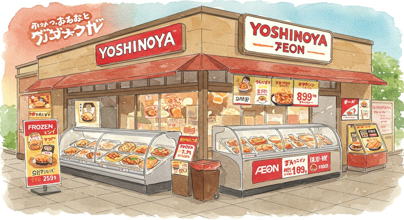 どこで買える?吉野家冷凍牛丼の具の店舗ガイド